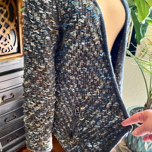 Anthropologie Moth Keavy Jacquard jacket cardigan - Picture 15 of 16